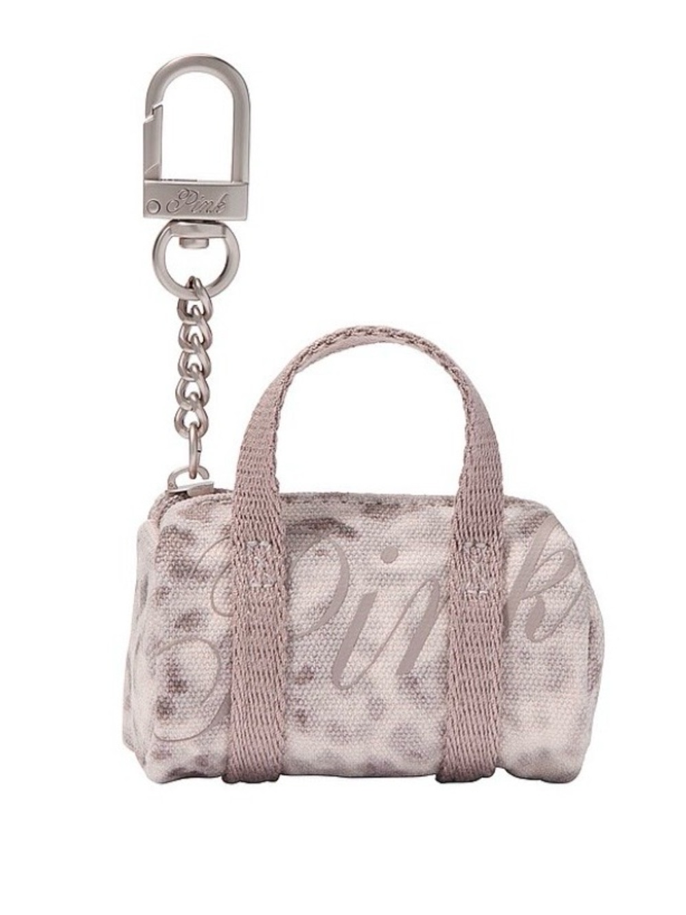 PINK Victoria's Secret by Victoria's Secret Mini Duffle Keychain - Leo Haze